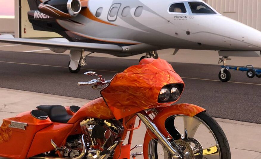 2001 Harley Davidson FHT Orange Monster Bagger