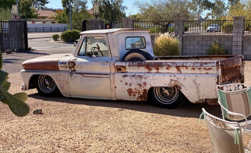 Bagged Patina ‘65 Chevy Truck