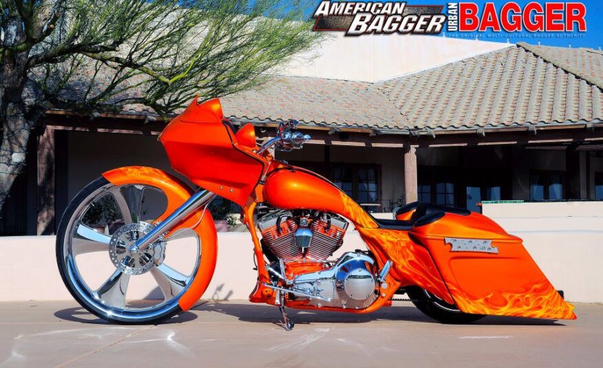 2001 Harley Davidson FHT Orange Monster Bagger